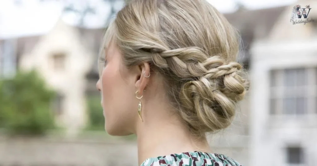 Low-Chignon-With-Pearl-Headband