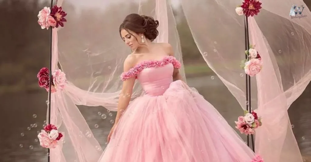 Styling-a-Pink-Wedding-Dress